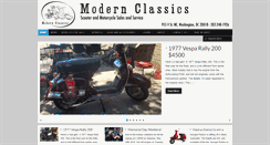 Desktop Screenshot of modernclassicsdc.com